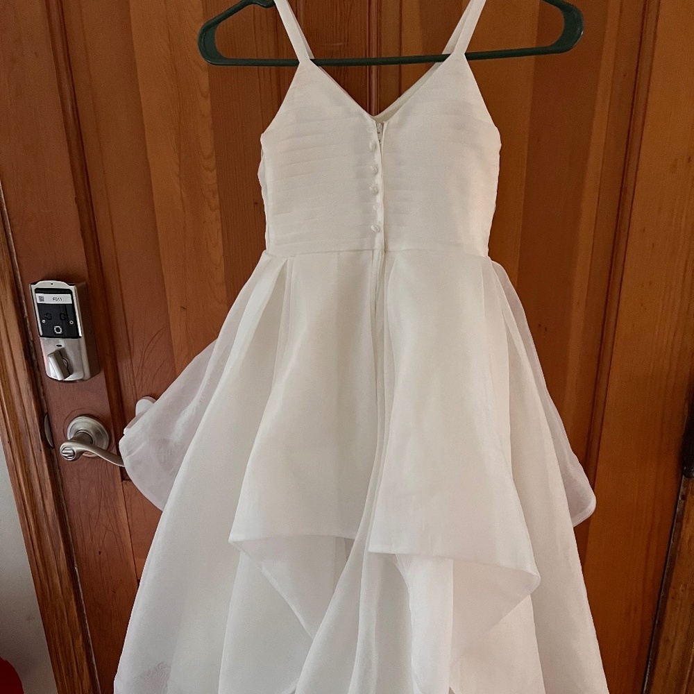 Rosebud flower girl dress